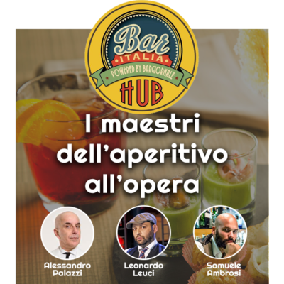 I maestri dell'aperitivo all'opera I maestri dell'aperitivo all'opera